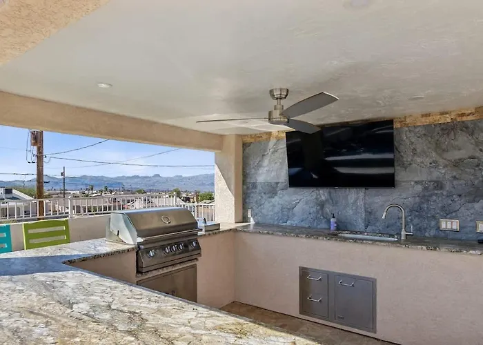 Havasu Hacienda - Pool Hot Tub Outdoor Kitchen